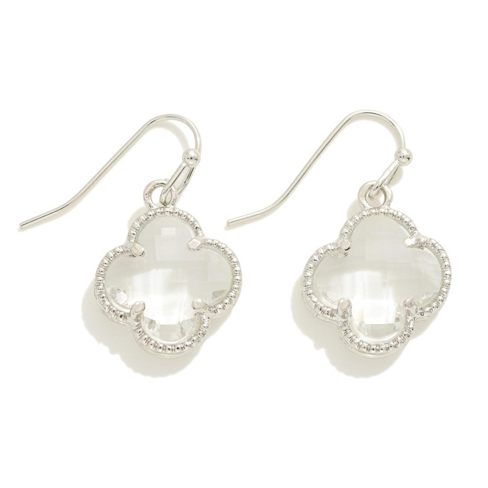 Sparkling Crystal Clover Elegance Earrings